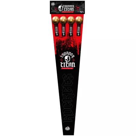 Rakiety Thunder Titan 65 mm 4 sztuk F3