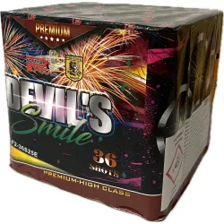 Wyrzutnia Devil"s Smile 36 strzałów 1"