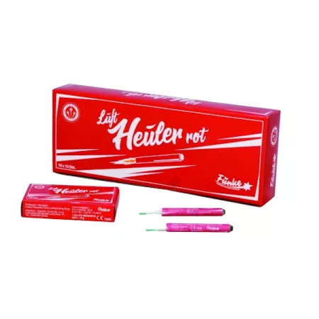 Piszczałki myszki  LUFTHEULER Rot 10 sztuk