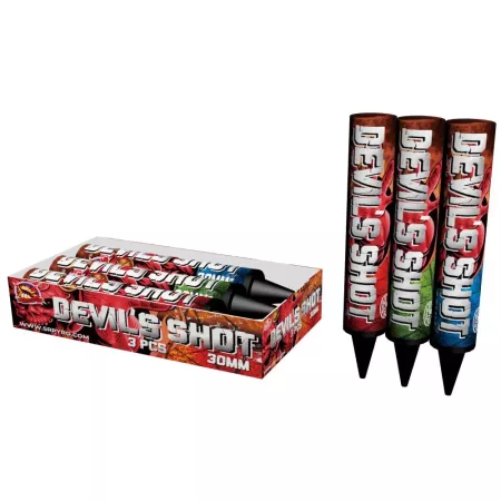 Single Devils Shot CLE5001 - 3 sztuki