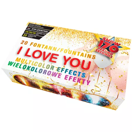 Compound Fontannowy JF59 I Love You Jorge