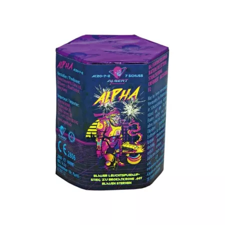 Wyrzutnia Alpha 7 strzałów 0,8"