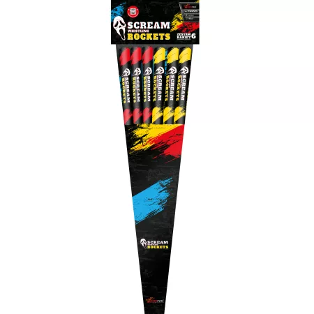 Rakiety Scream Rocket PXR226 - 6 sztuk