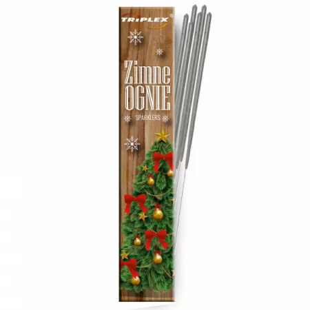 Zimne ognie TXF748B 28 cm 10 sztuk Choinka