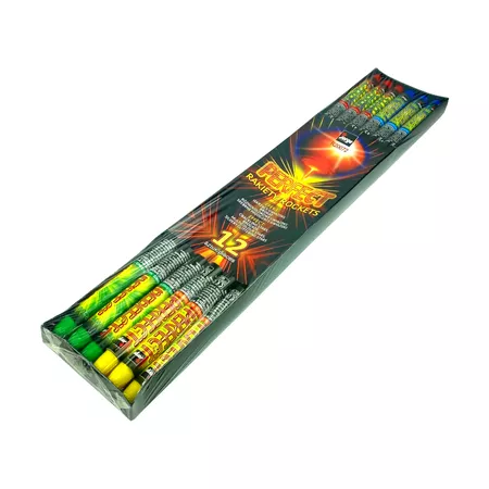 Duże Rakiety R20072 Perfect 12 sztuk Jorge