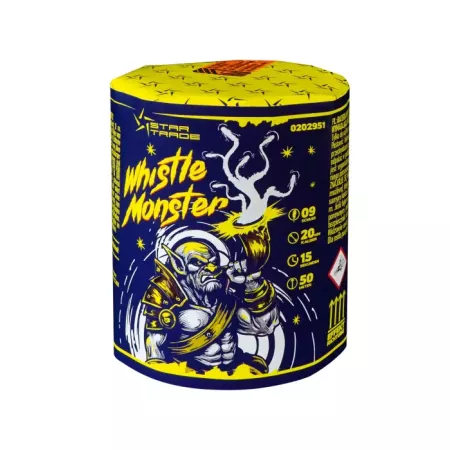 Wyrzutnia Whistle Monster - 9 strzałów 20 mm