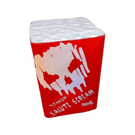 Wyrzutnia Titanium salute scream 25 strzałów 1"